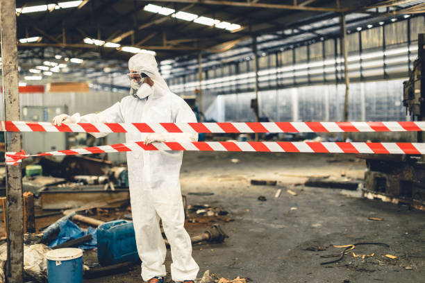 Professional Unattended Death Cleanup technician working in Coachella, CA